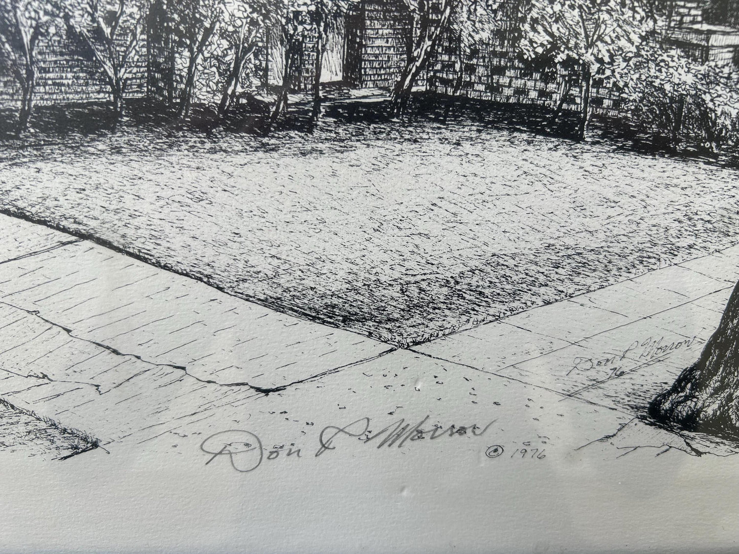 Don R. Morrow 1976 Signed Lithograph | Stimson-Green Mansion Seattle | 229/500 | Framed | Pacific Northwest Art