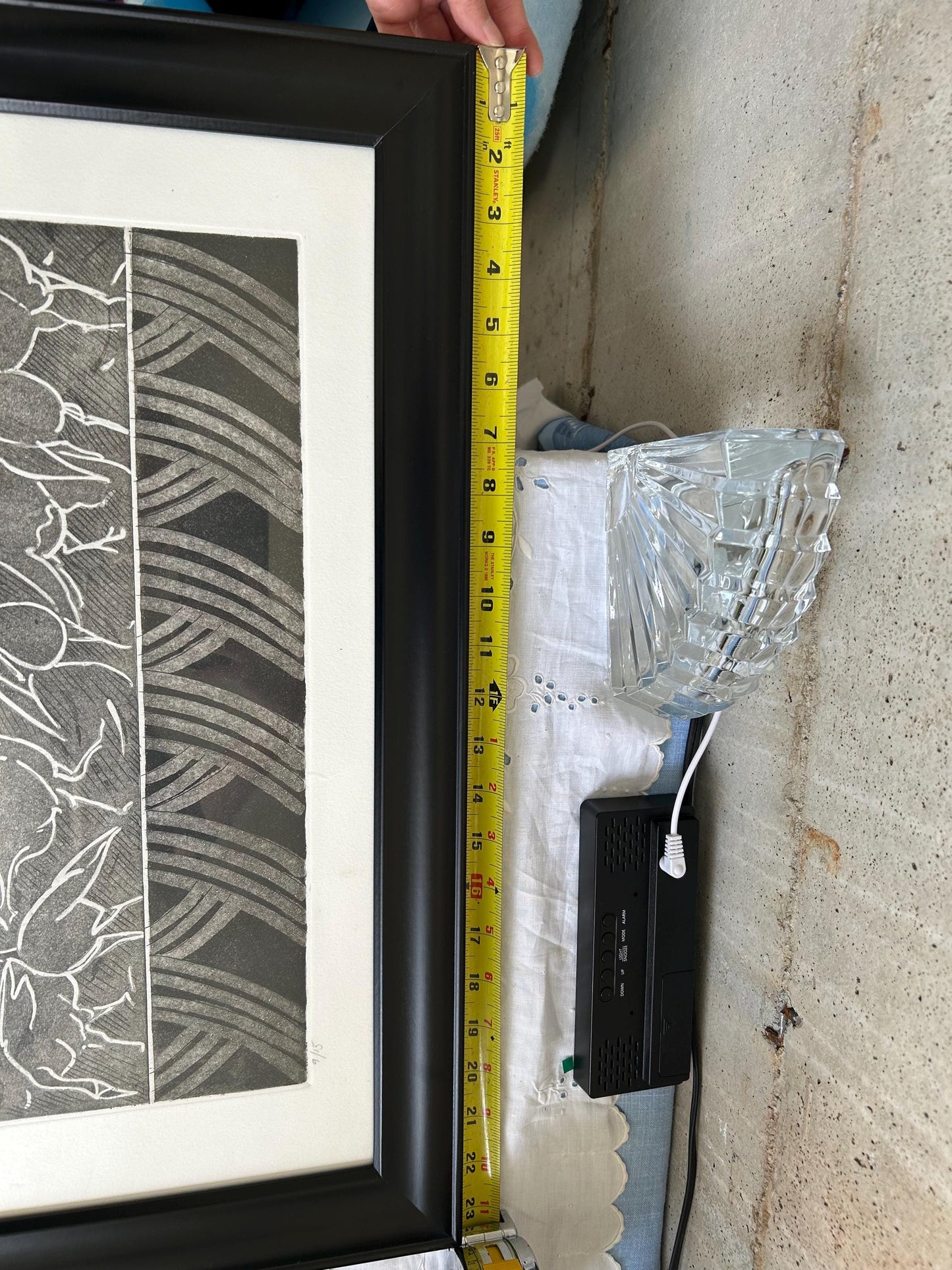 Vintage Limited Edition 9/15 Intaglio Etching Print | Canada Geese Wildlife Art | Framed | Original Printmaking