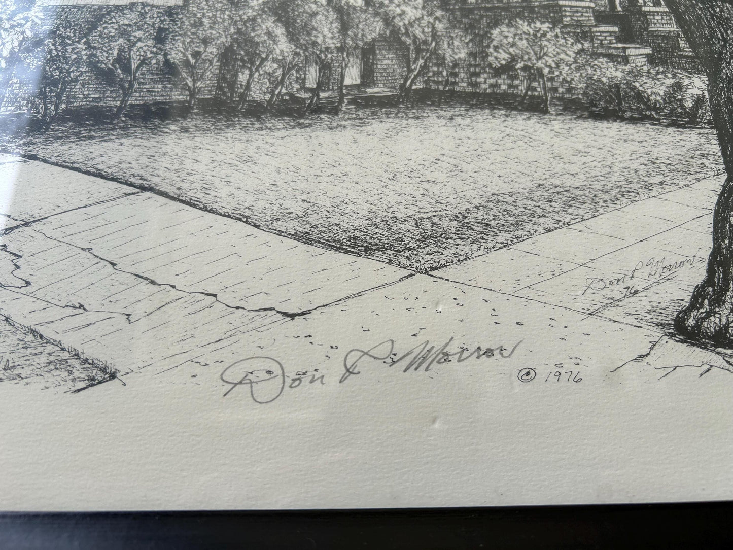 Don R. Morrow 1976 Signed Lithograph | Stimson-Green Mansion Seattle | 229/500 | Framed | Pacific Northwest Art